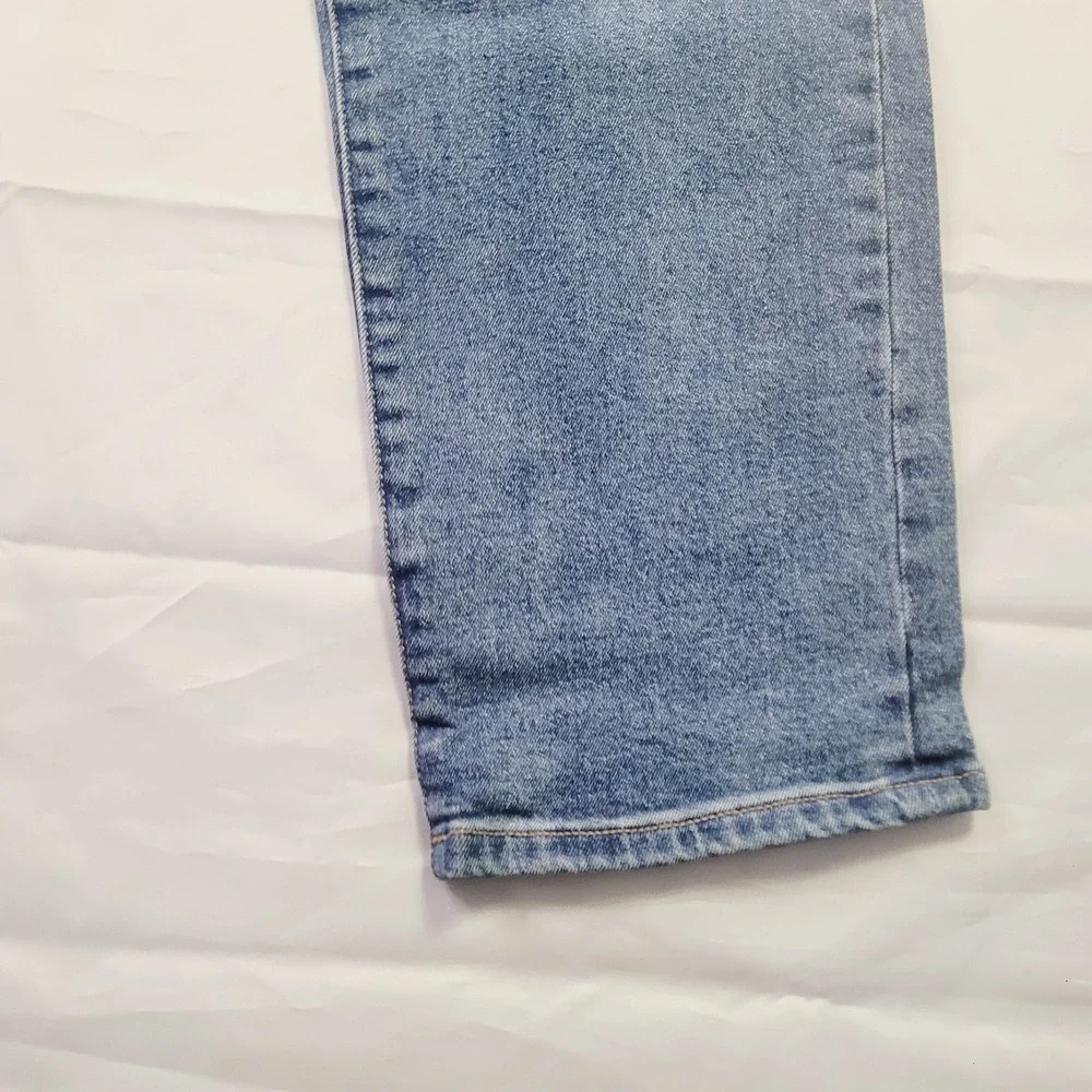 LVPL Straight Leg Jeans Men's 34 x 30  Blue Medium Wash Denim Stretch J33